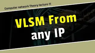 vlsm subnetting tutorial bangla\vlsm in bangla for any ip\computer network bangla tutorial.