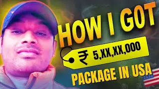 5 Crore package in the USA after GATE 😱 | Perfect  Strategy to Get the High Paying Job #gatecse #job