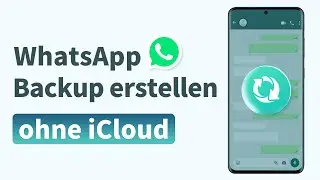 ✨3 Methoden! So kann man WhatsApp Backup ohne iCloud erstellen!
