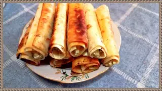 Отличный горячий завтрак - лаваш с сыром