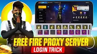 FREE FIRE PROXY SERVER LOGIN TRICK 🥶🙀| HOW TO DOWNLOAD FF PROXY SERVER 🤔 | FREE FIRE TECH