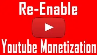 How to Re-Enable Disabled Monetization in Youtube Channel in Urdu/Hindi Tutorial