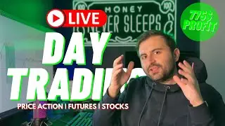 🔴LIVE DAY TRADING/TAPE READING! [ICT CONCEPTS+ PRICE ACTION + ORDER FLOW]