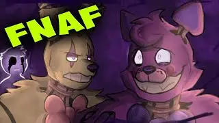 СПРИНГТРАП УСТРОИЛ РАЗБОРКИ С КОТОМ ► Комикс SPRINGTRAP AND DELIA BACK WHIT KITTY CANDY #7 👍👍👍
