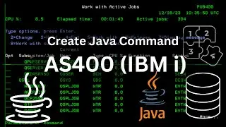 How to create Java command in AS400 (IBM i) | AS400 Tutorial for Beginners