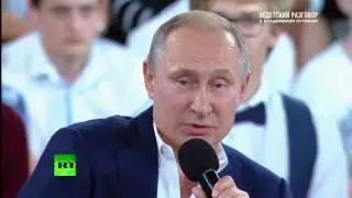 ПУТИН РУГАЕТСЯ МАТОМ ПРИ ДЕТЯХ (18+)