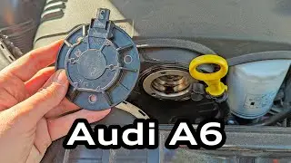 Replacement phase control magnet Audi A6 / A4 TFSI - fault signs, diagnostics, graphs