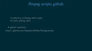 ffmpeg scripts install