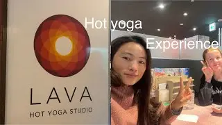 Hot yoga experience 🧘in Japan