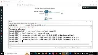 DHCP Server and Relay Agent Configuration on Mikrotik Router