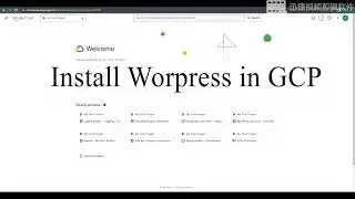 Install WordPress on GCP | Free WordPress hosting | Bitnami WordPress installation