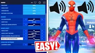 HOW TO FIX GAME CHAT AUDIO IN FORTNITE CHAPTER 3! (Voice Chat Not Working)