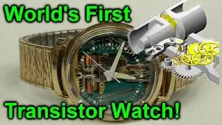 EEVblog #920 - Worlds First Transistor Watch! - Bulova Accutron Spaceview