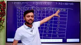সত্যক সারণী অঙ্কনের সহজ টেকনিক । HSC ICT Chapter 3 | Digital Device | Truth table | Saiful Sir