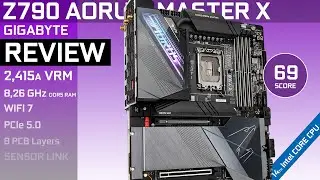 Gigabyte Z790 AORUS MASTER X : flawed design?