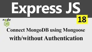 Connect Express JS to MongoDB using Mongoose (Hindi)