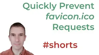 Prevent favicon requests: the fastest way to stop the browser from requesting favicon.ico