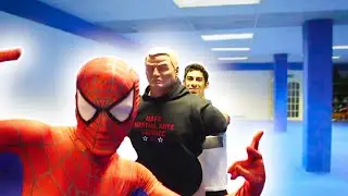 SPIDERMAN TRAINING GAG REEL | Bloopers & Fails