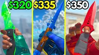 BEST Budget Knives for Under $350 (CHEAP CS2 KNIFE SKINS 2024)