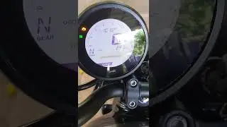 TVS Ronin meter console 