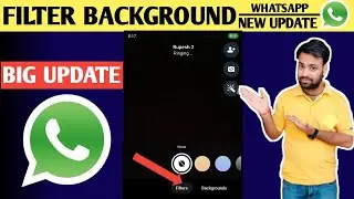 WhatsApp video call filters | WhatsApp new updates 2024 | Video call backgrounds