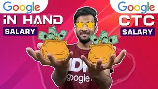 How Much GOOGLE Pays to a Software Engineer ? 🛑 AMAZON vs GOOGLE In-Hand Salary Comparison