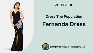 Dress The Population Fernanda Dress Review