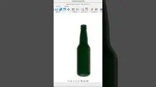 Model a 3D Beer Bottle in Fusion 360 in just 4 MINUTES! 