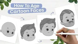 How To Age Characters (Baby, Kid, Teen, Adult, Elder) • Cartoon Drawing Tutorial