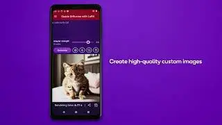 Qualcomm Low Rank Adaptation LoRA customization on an Android phone Demo