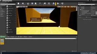 Visual Scripting in Unreal Introduction - Lecture 4 Pt 2 - Spawning Projectiles