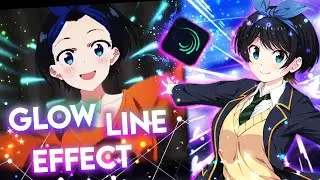 Glow Line Background Animation Effect AMV & Free Overlay || Alight Motion - Tutorial
