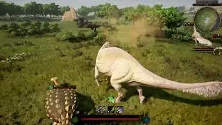 |PATH OF TITANS| Пару боев и Ивент на AGE OF DINO. Все травы против всех хищников.