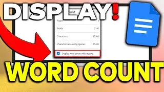 How To Show Word Count In Google Docs (NEW) | 2023