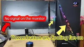 Fix computer turns on but no display on monitor
