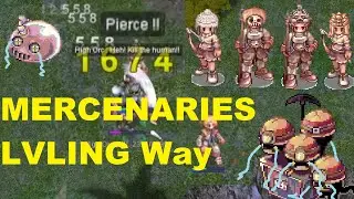 Ragnarok PreRenewal - Mercenaries quick route - No repeatable quest power leveling guide 1-70
