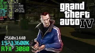 GTA IV [High] RTX 3080 + 13600K 1440P