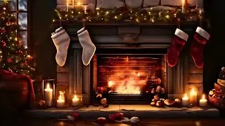 Cozy Christmas by the Fire 🔥🎄 Holiday Music & Ambience for Relaxation