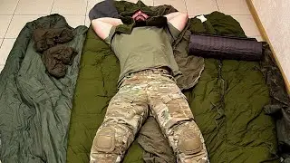 Моя спальная система. Спальный мешок армии Канады.