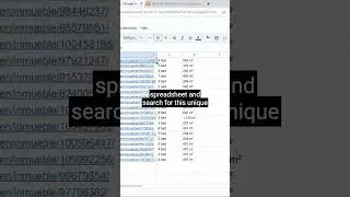 How to Look for Information within Google Spreadsheet