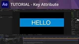 After Effects Tutorial - Key Attribute Expressions