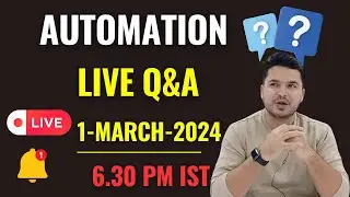 Automation Testing Q&A Session - Ask me anything