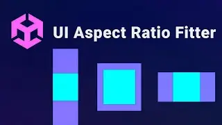 UI child element fit inside its parent ( Aspect Ratio Fitter ) - Unity Tips