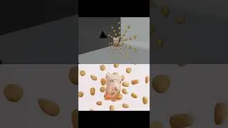 Potato Chips Brand Animation Breakdown done in Blender