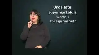 Where Is The Supermarket? / Unde este supermarketul?