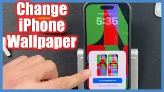 How To Change Wallpaper On iPhone 14 Pro Max - iPhone Beginners Guide