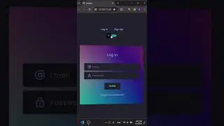 login and sign up using html css js 