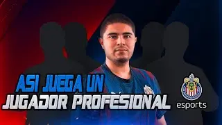 ASI JUEGA UN JUGADOR PROFESIONAL DE CHIVAS EN FREE FIRE | QUERER ES PODER!