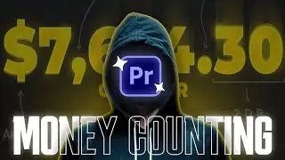 Money counting effect in premiere pro