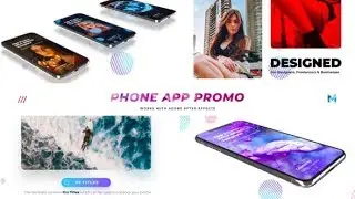 After Effects Template: Stylish App Promo